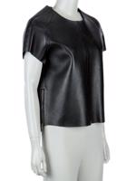 Bayan Siyah ACNE STUDIOS DERİ BLUZ