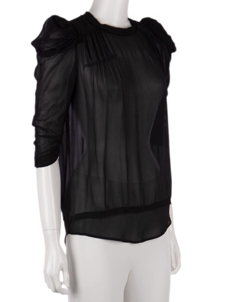 Bayan Siyah ISABEL MARANT ETOILE BLUZ