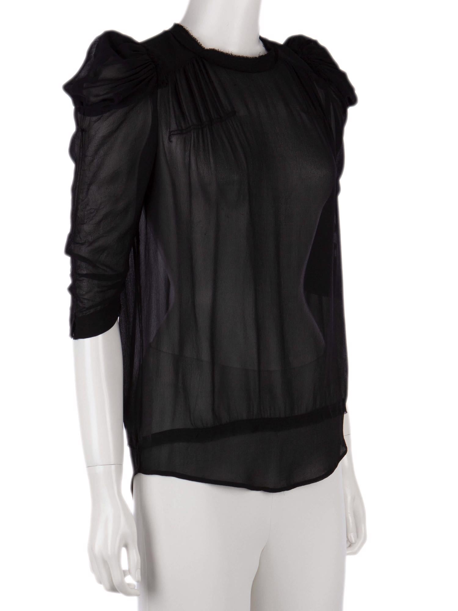 Bayan Siyah ISABEL MARANT ETOILE BLUZ