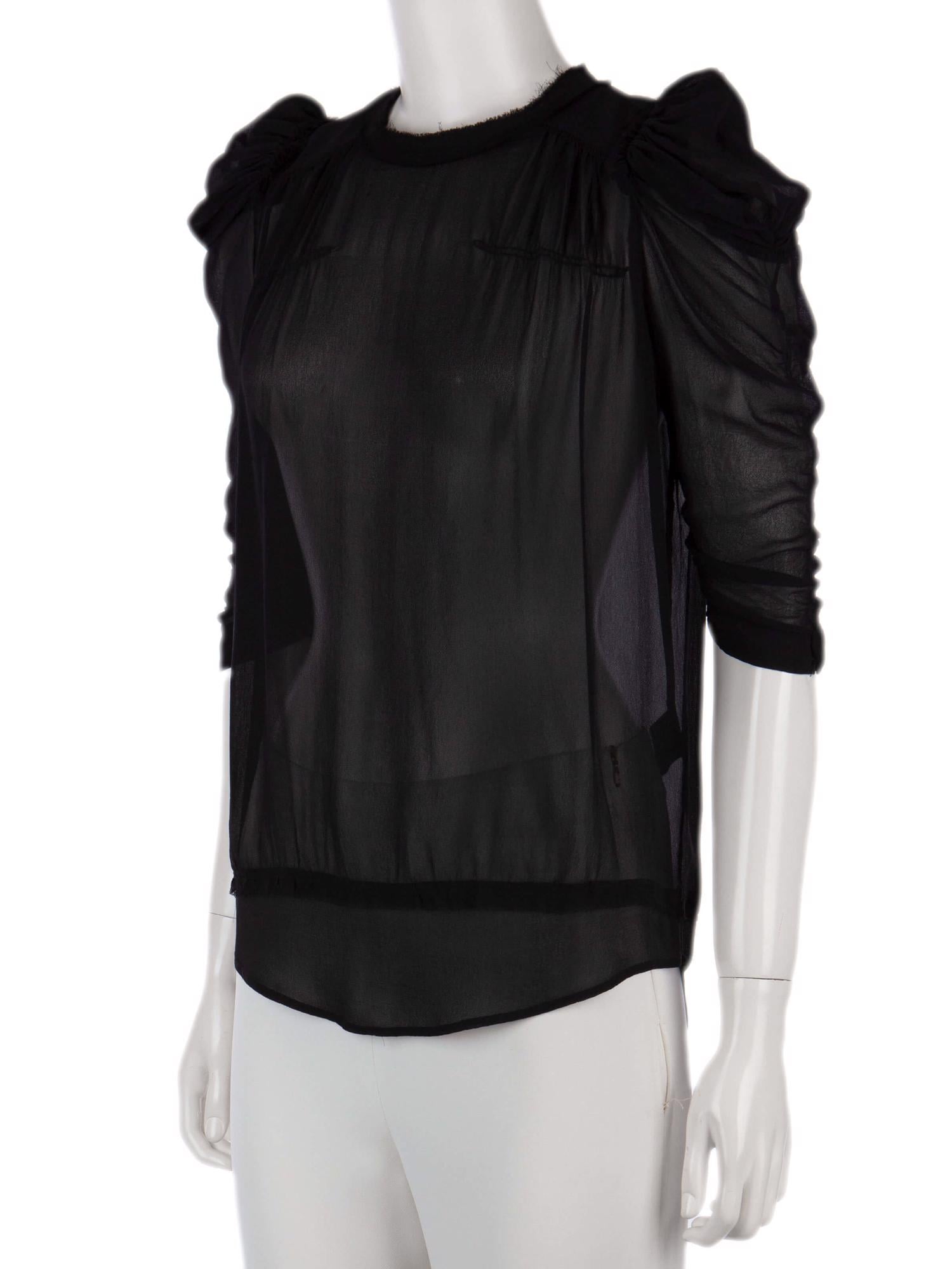 Bayan Siyah ISABEL MARANT ETOILE BLUZ