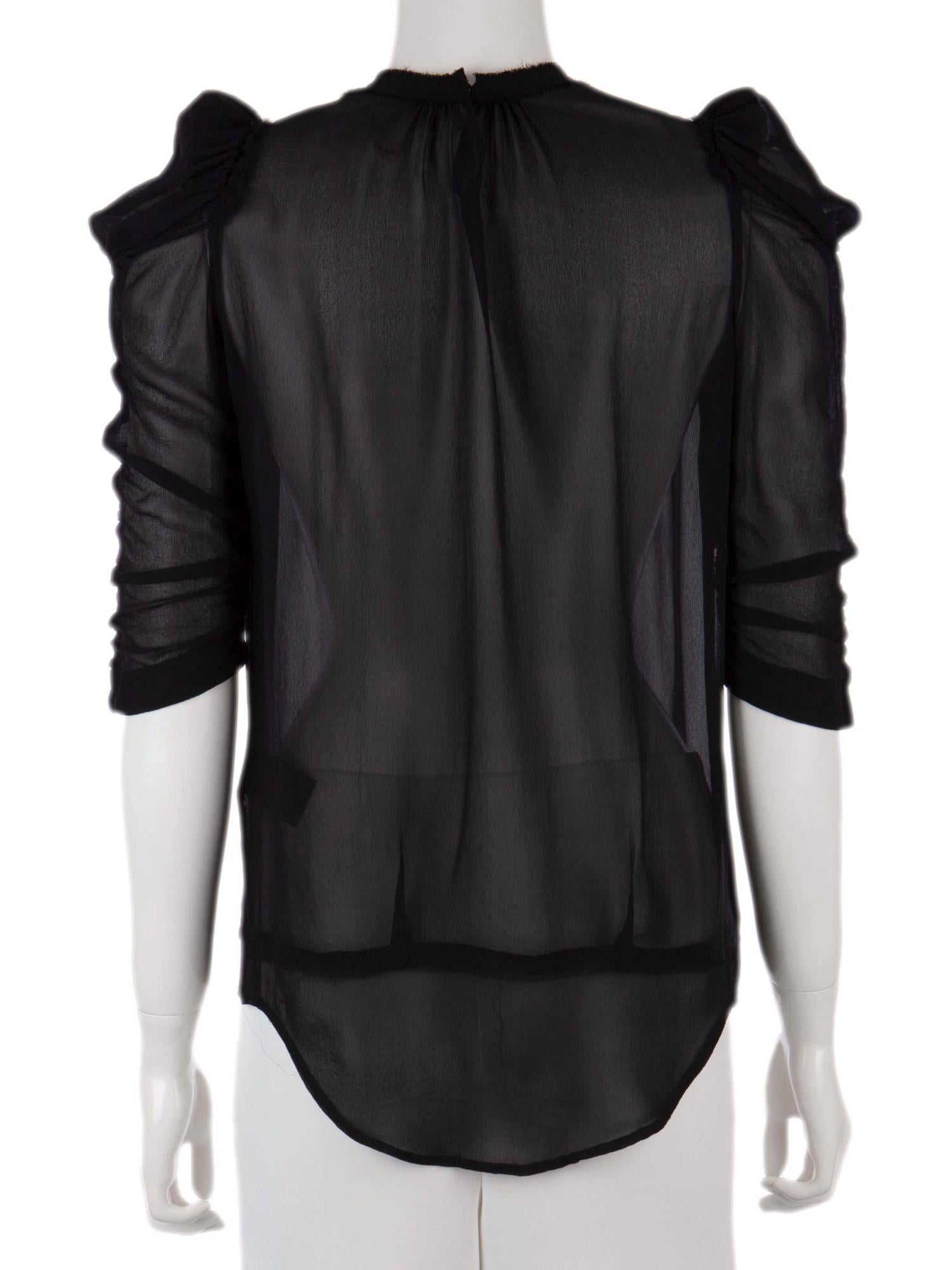 Bayan Siyah ISABEL MARANT ETOILE BLUZ