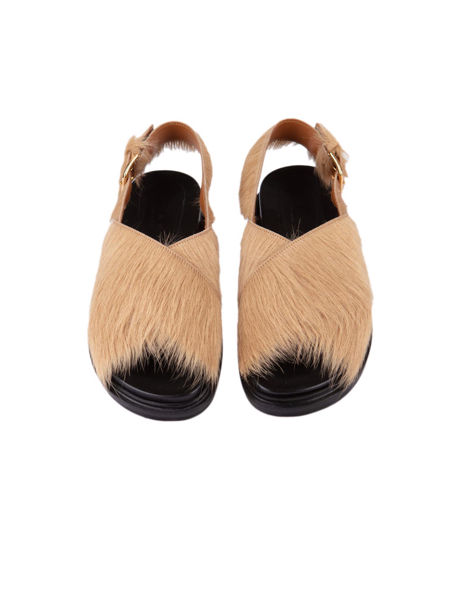 Bayan Bej MARNI SANDALET