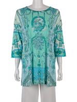 Bayan Yeşil ETRO BLUZ