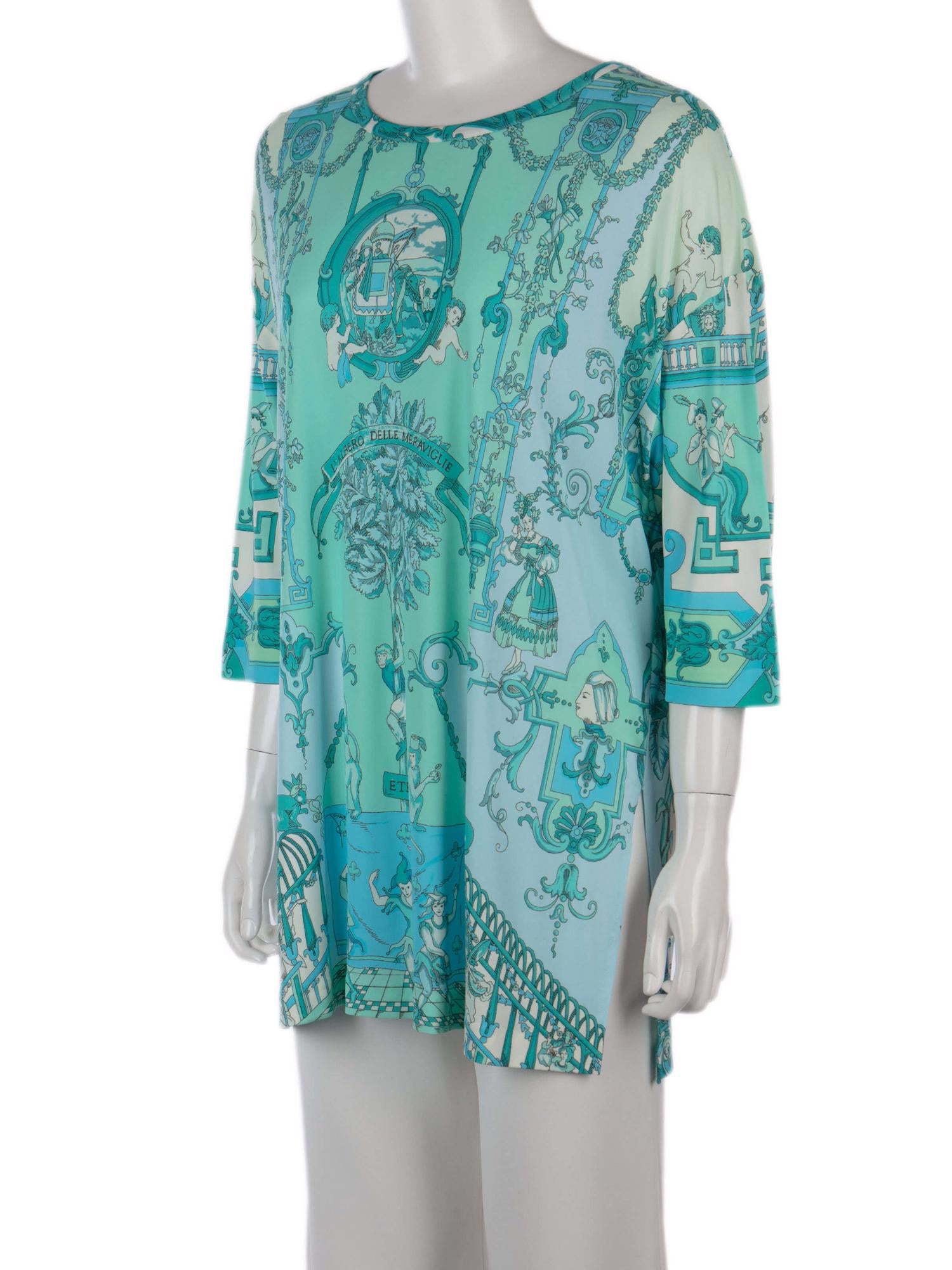 Bayan Yeşil ETRO BLUZ