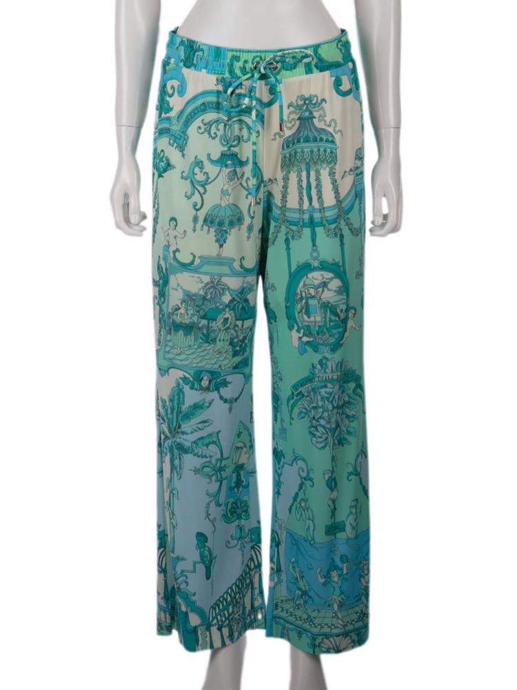 Bayan Yeşil ETRO PANTOLON