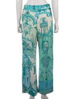 Bayan Yeşil ETRO PANTOLON