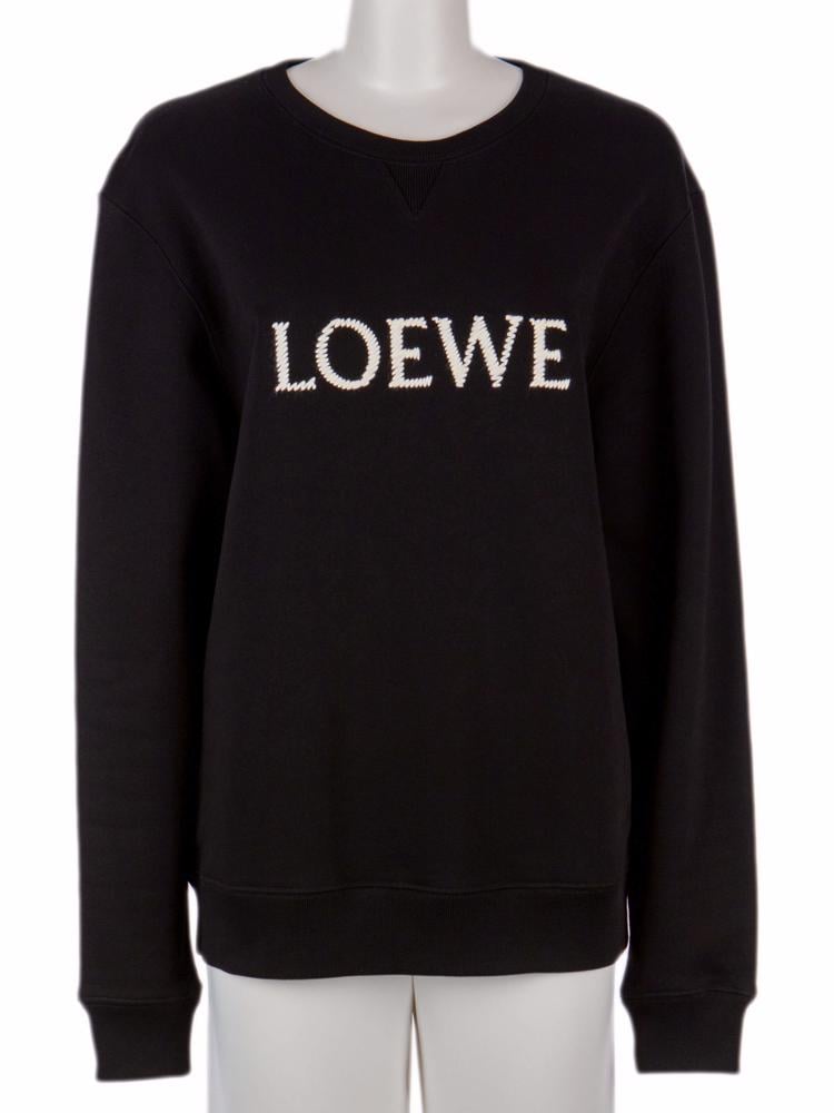 Bayan Siyah LOEWE SWEATSHIRT