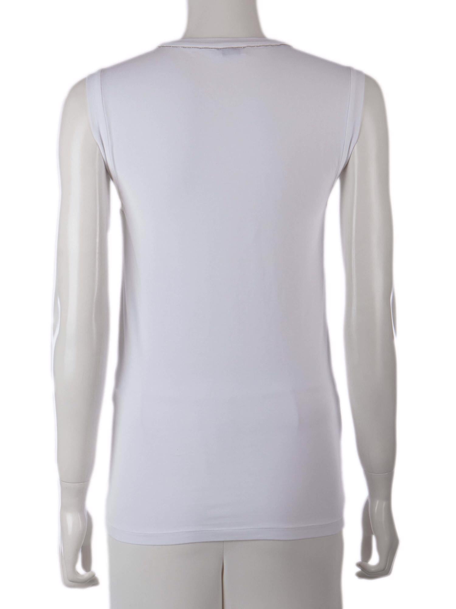 Bayan Beyaz BRUNELLO CUCINELLI T-SHIRT