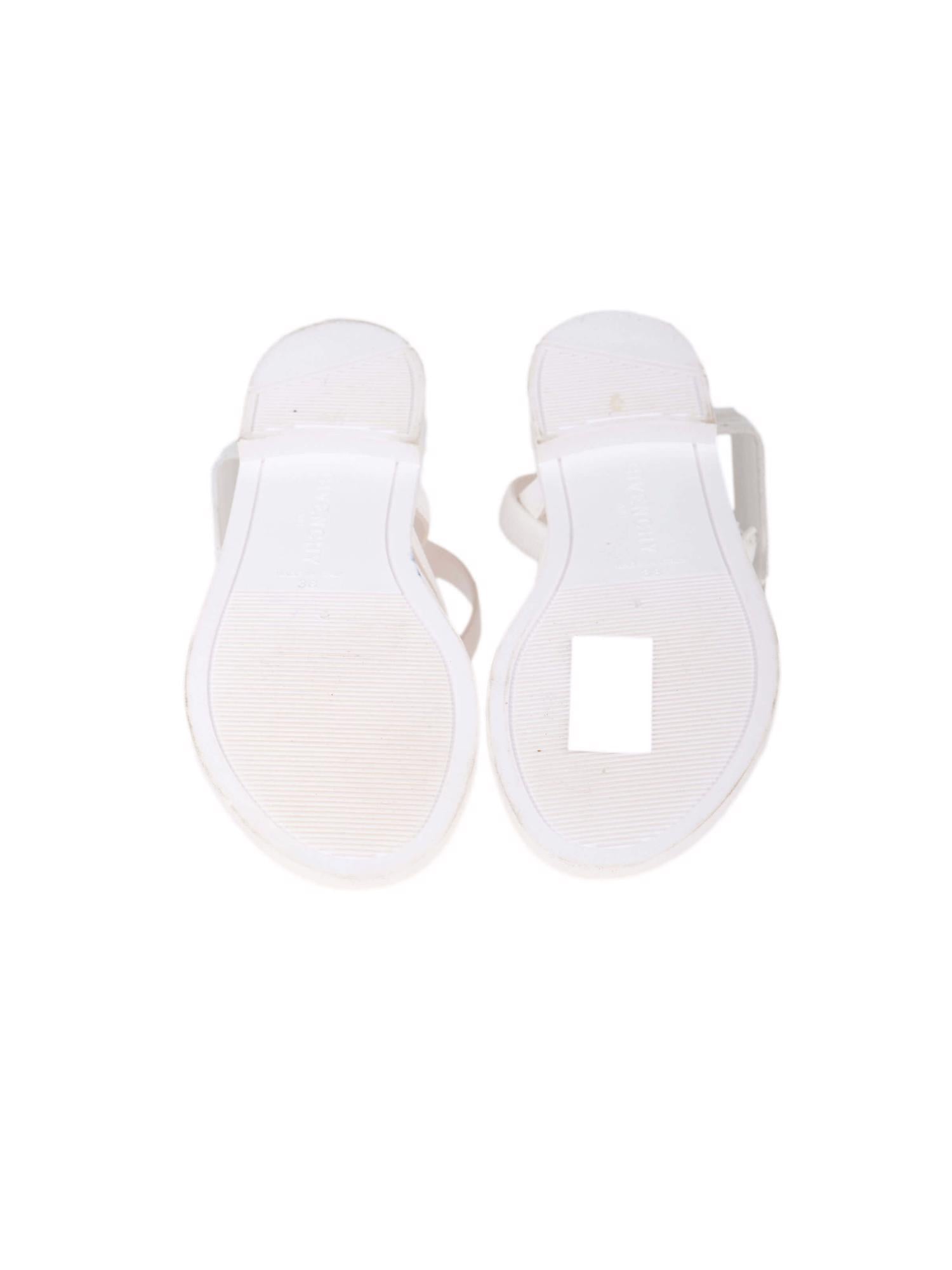 Bayan Beyaz GIVENCHY SANDALET