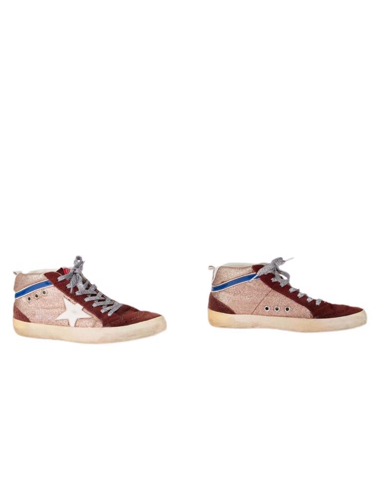 Bayan Kırmızı GOLDEN GOOSE SNEAKER BOT