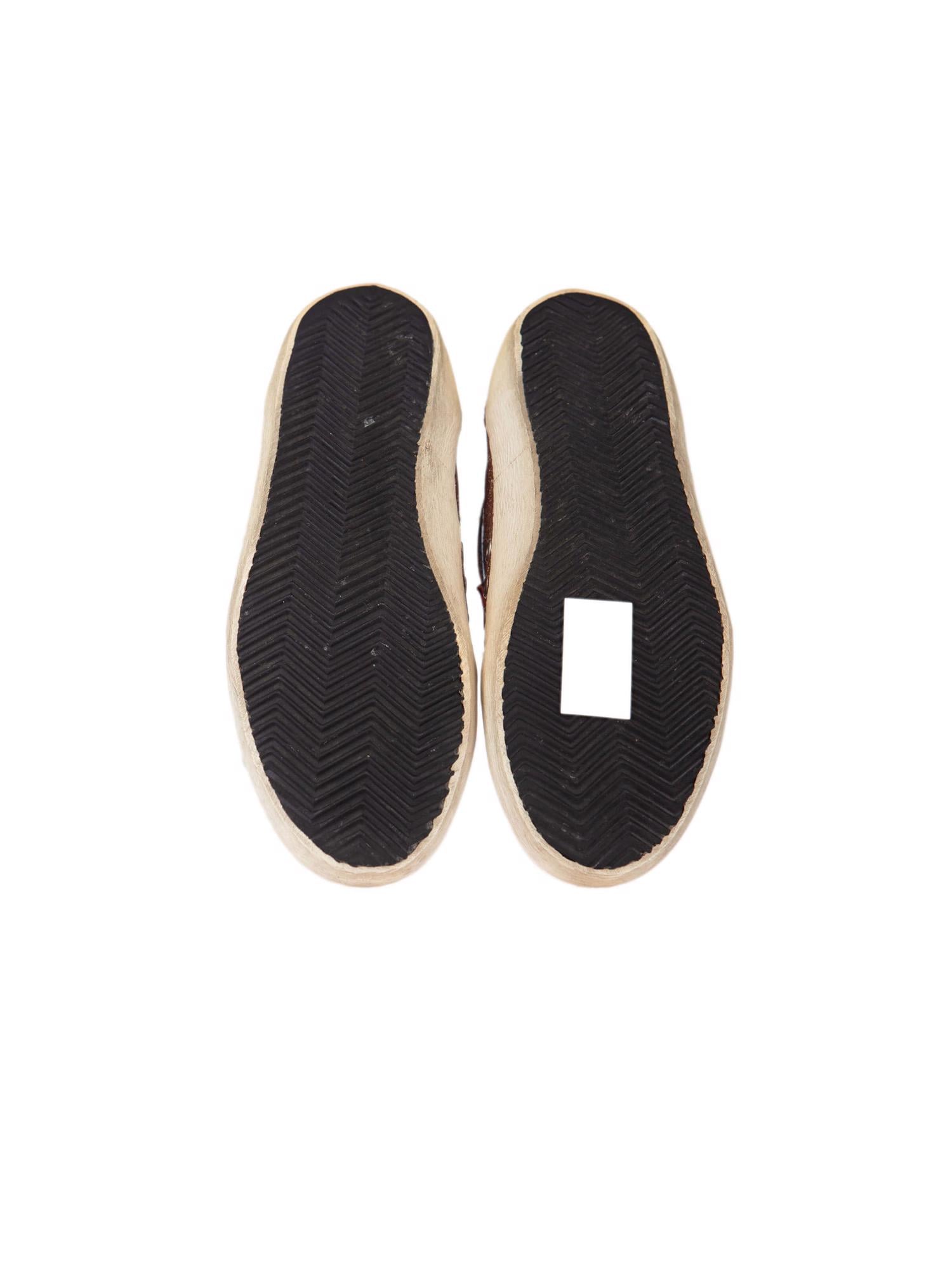 Bayan Kırmızı GOLDEN GOOSE SNEAKER BOT