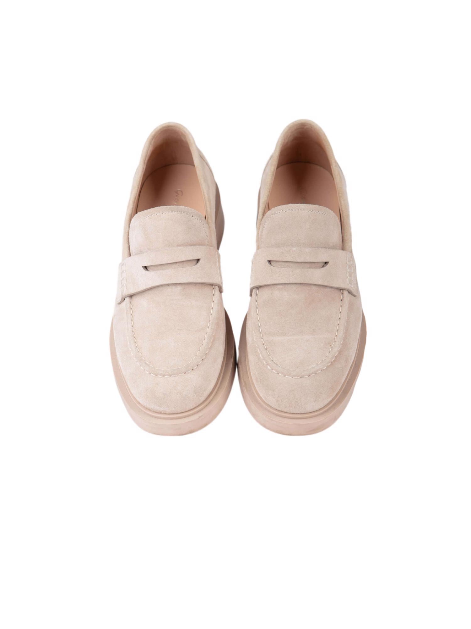 Bayan Krem GIANVITO ROSSI LOAFER