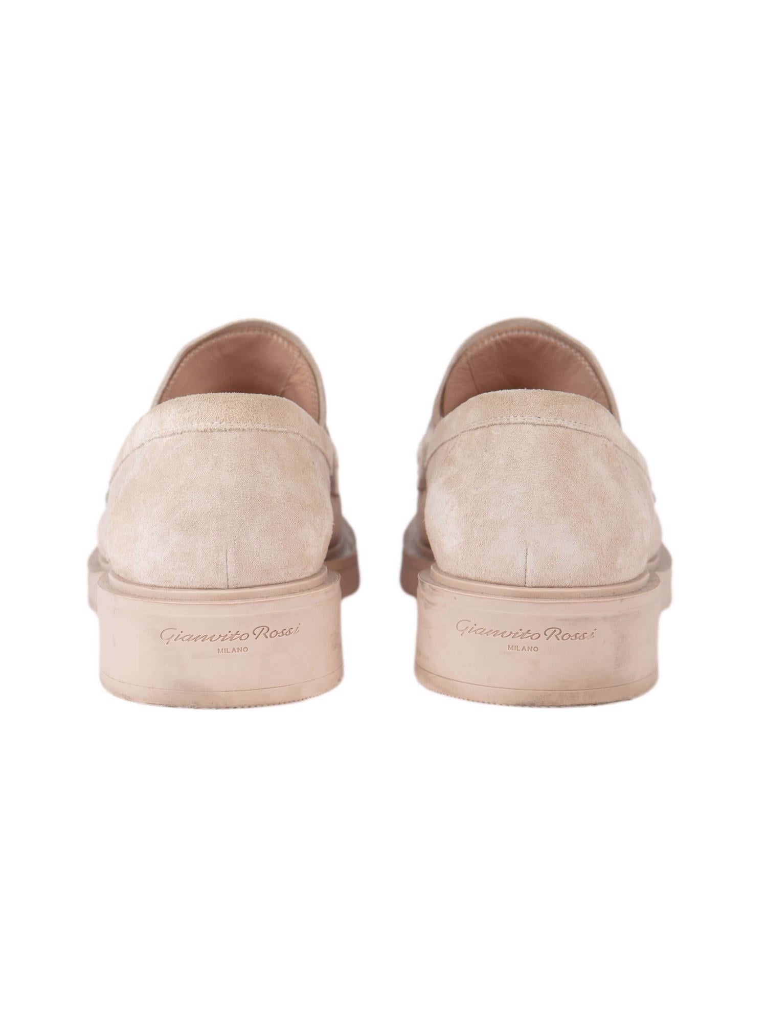 Bayan Krem GIANVITO ROSSI LOAFER