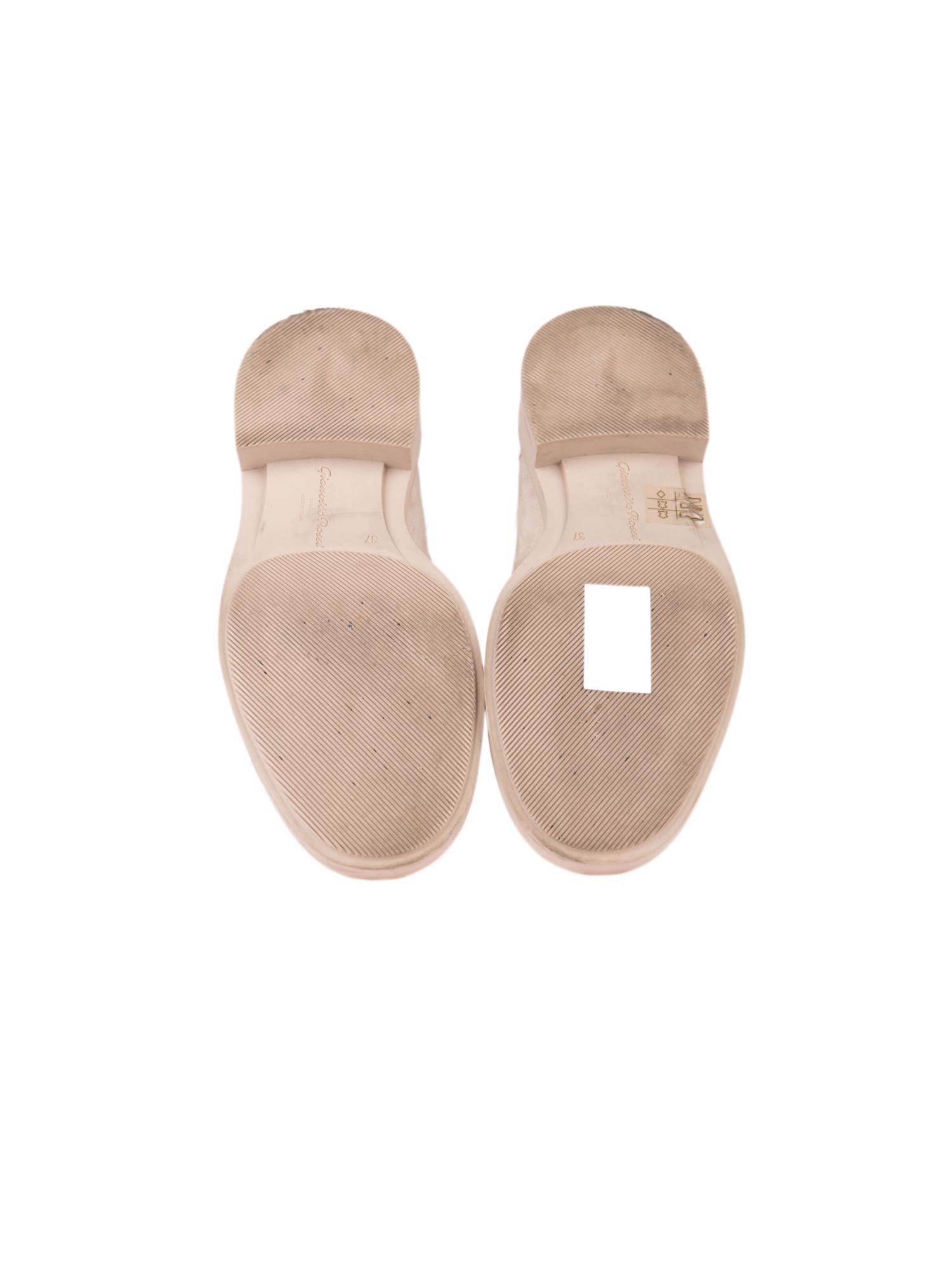 Bayan Krem GIANVITO ROSSI LOAFER