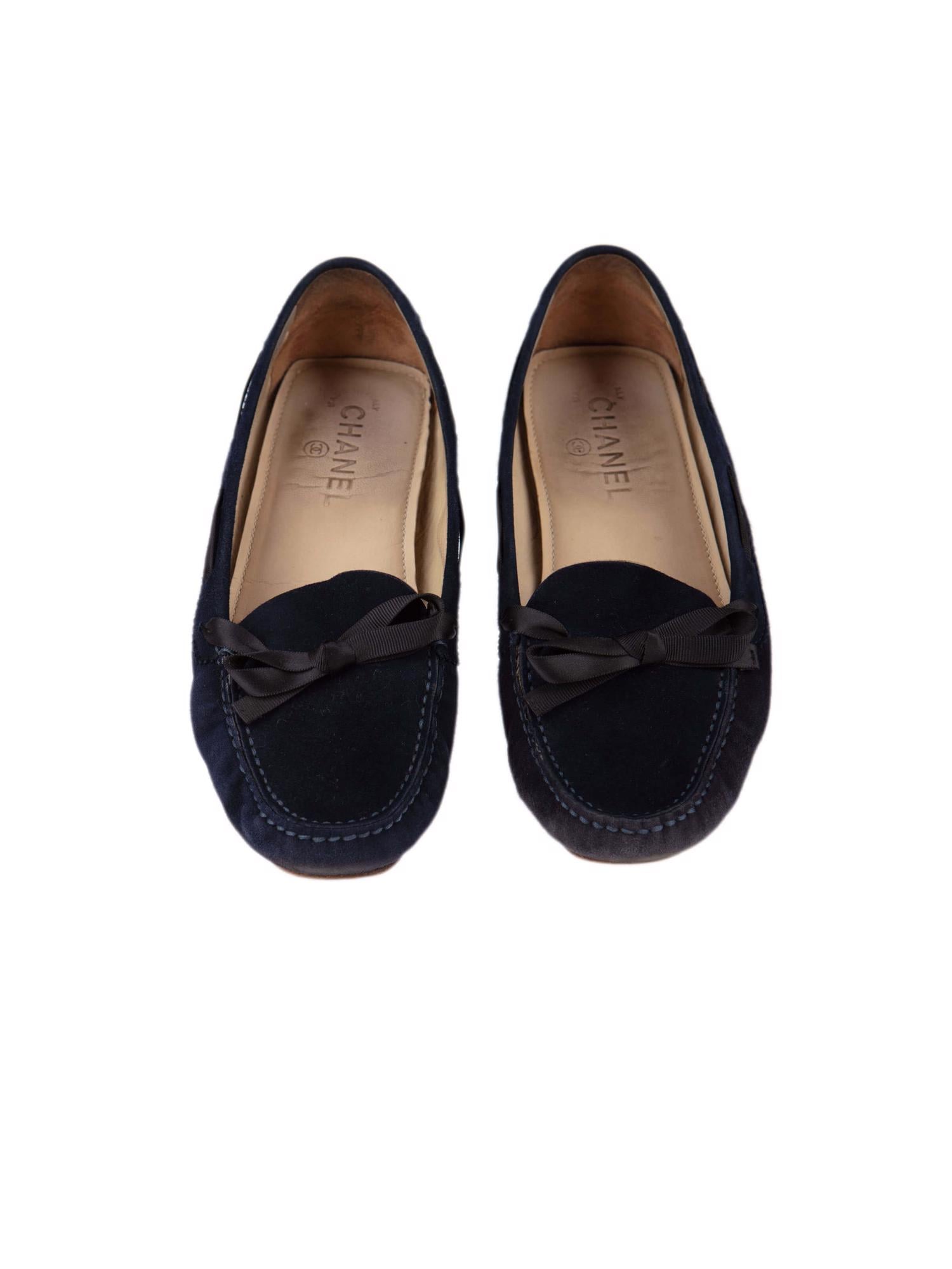 Bayan Lacivert CHANEL LOAFER