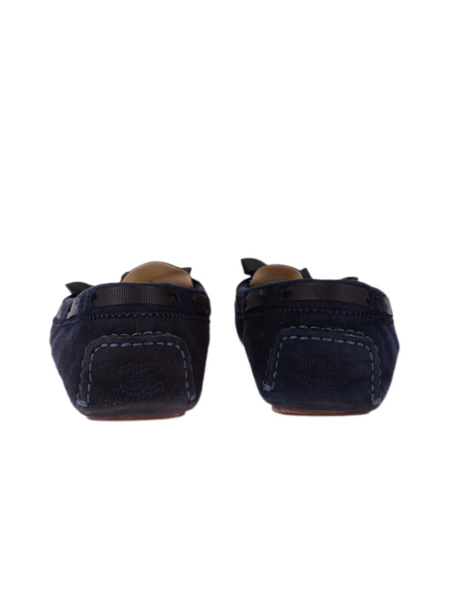 Bayan Lacivert CHANEL LOAFER