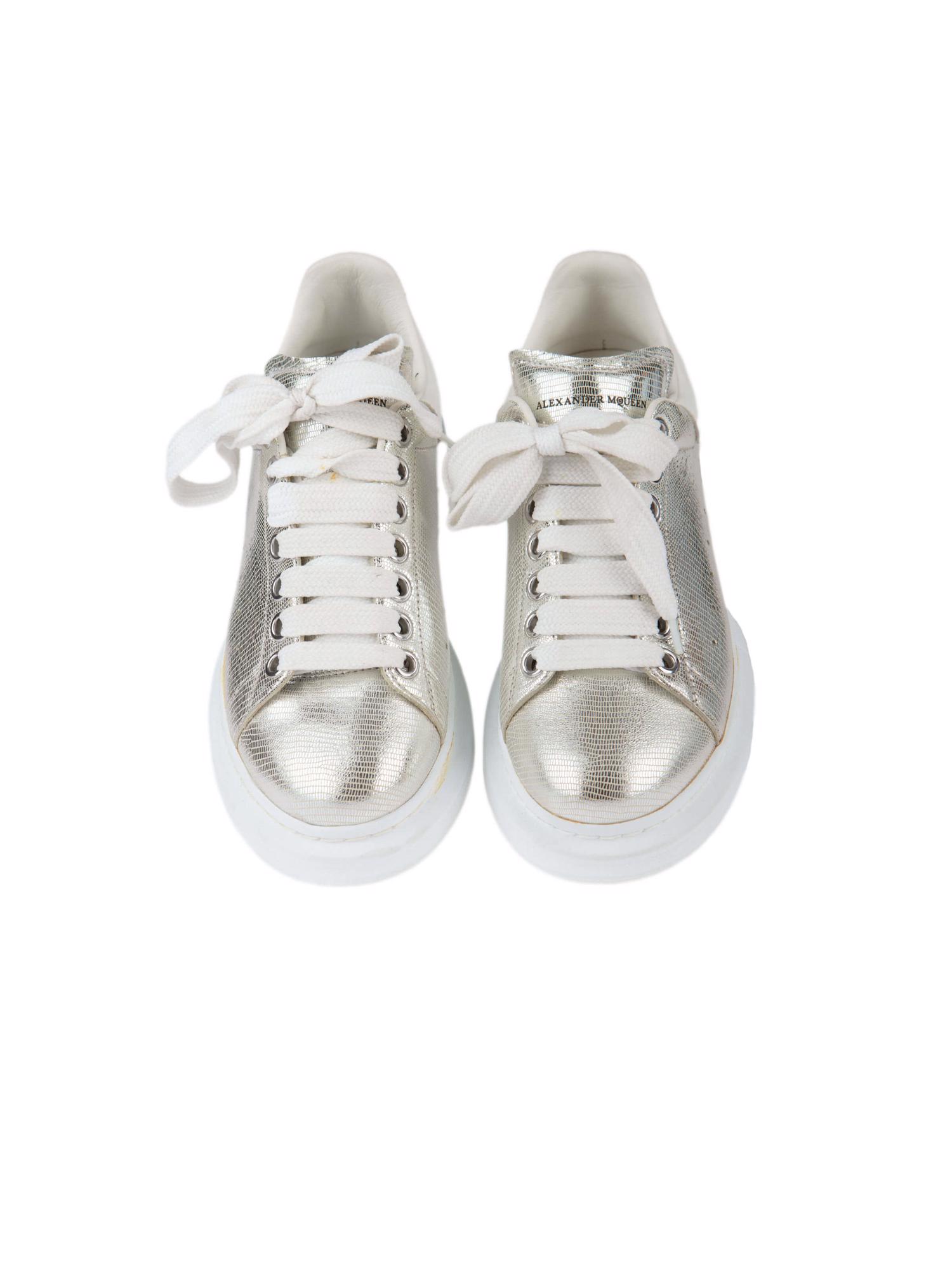 Bayan Gümüş ALEXANDER MCQUEEN SNEAKER