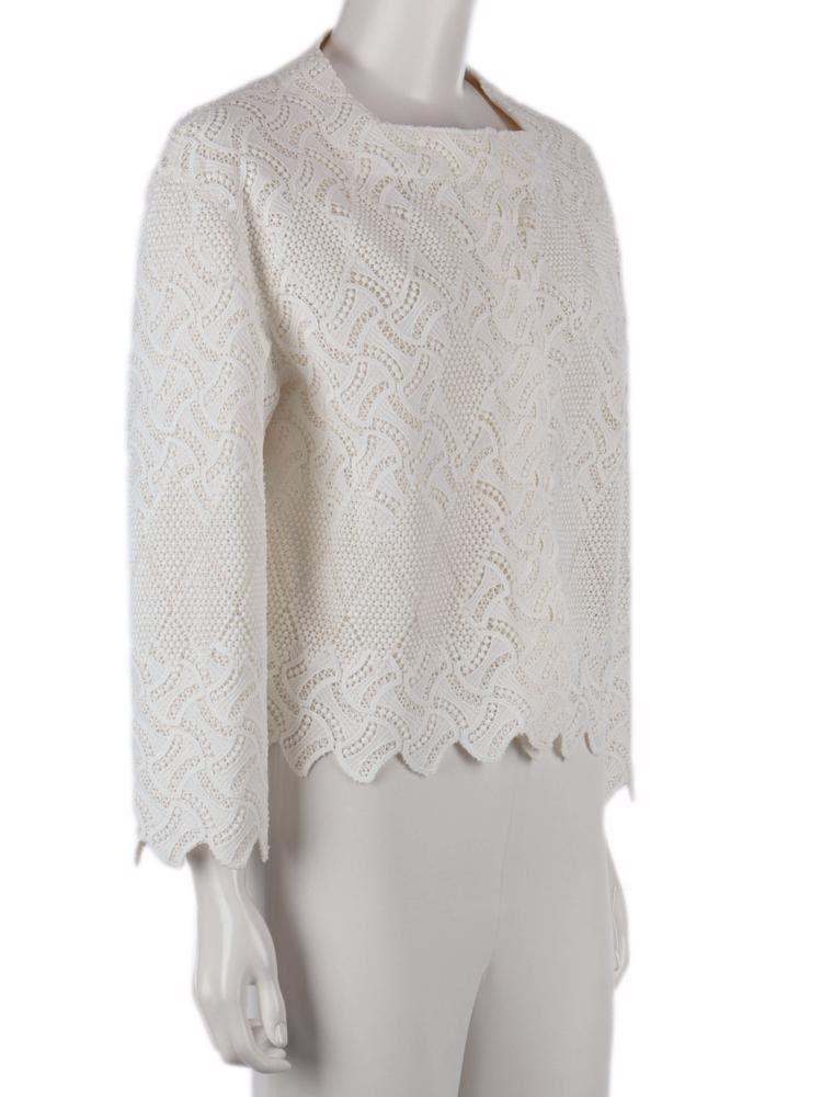 Bayan Beyaz ERMANNO SCERVINO CEKET