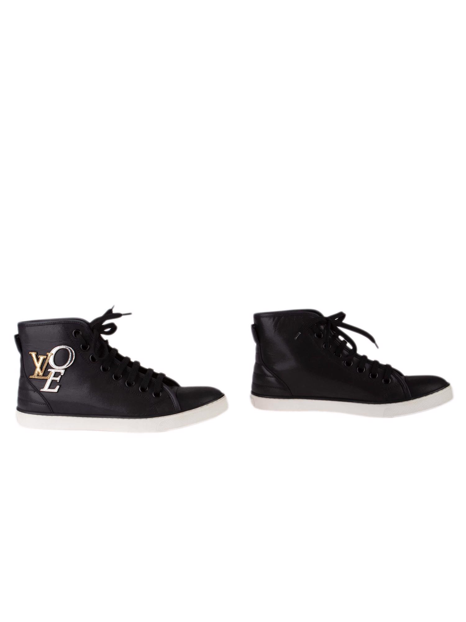 Bayan Siyah LOUIS VUITTON SNEAKER BOT