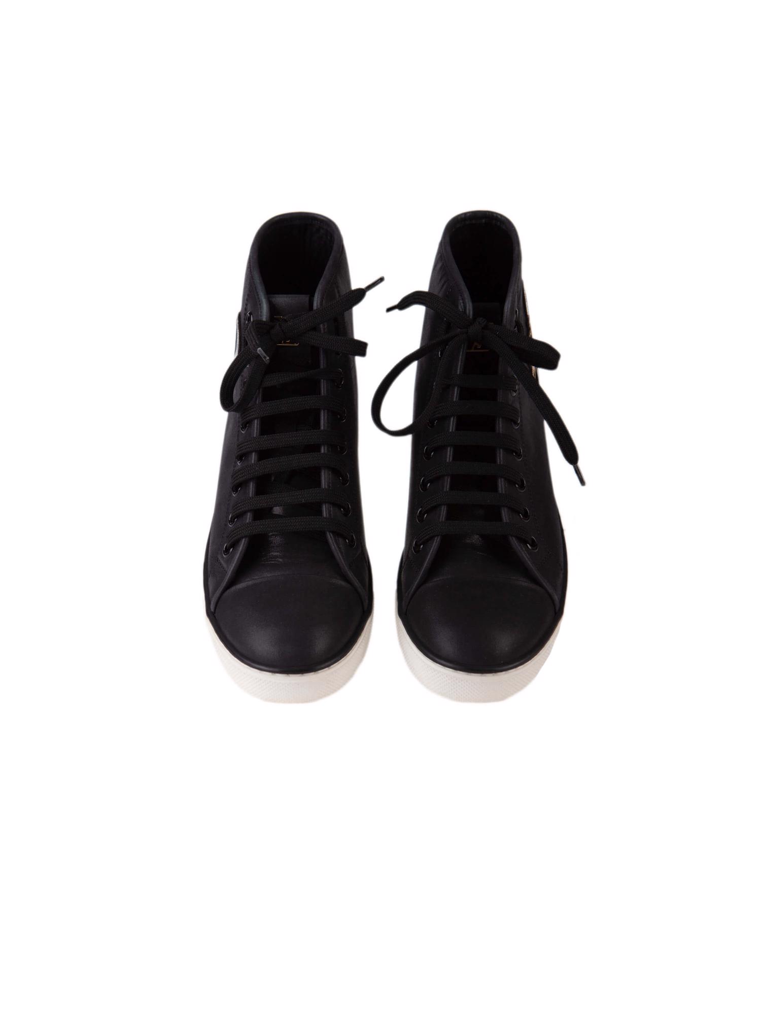 Bayan Siyah LOUIS VUITTON SNEAKER BOT