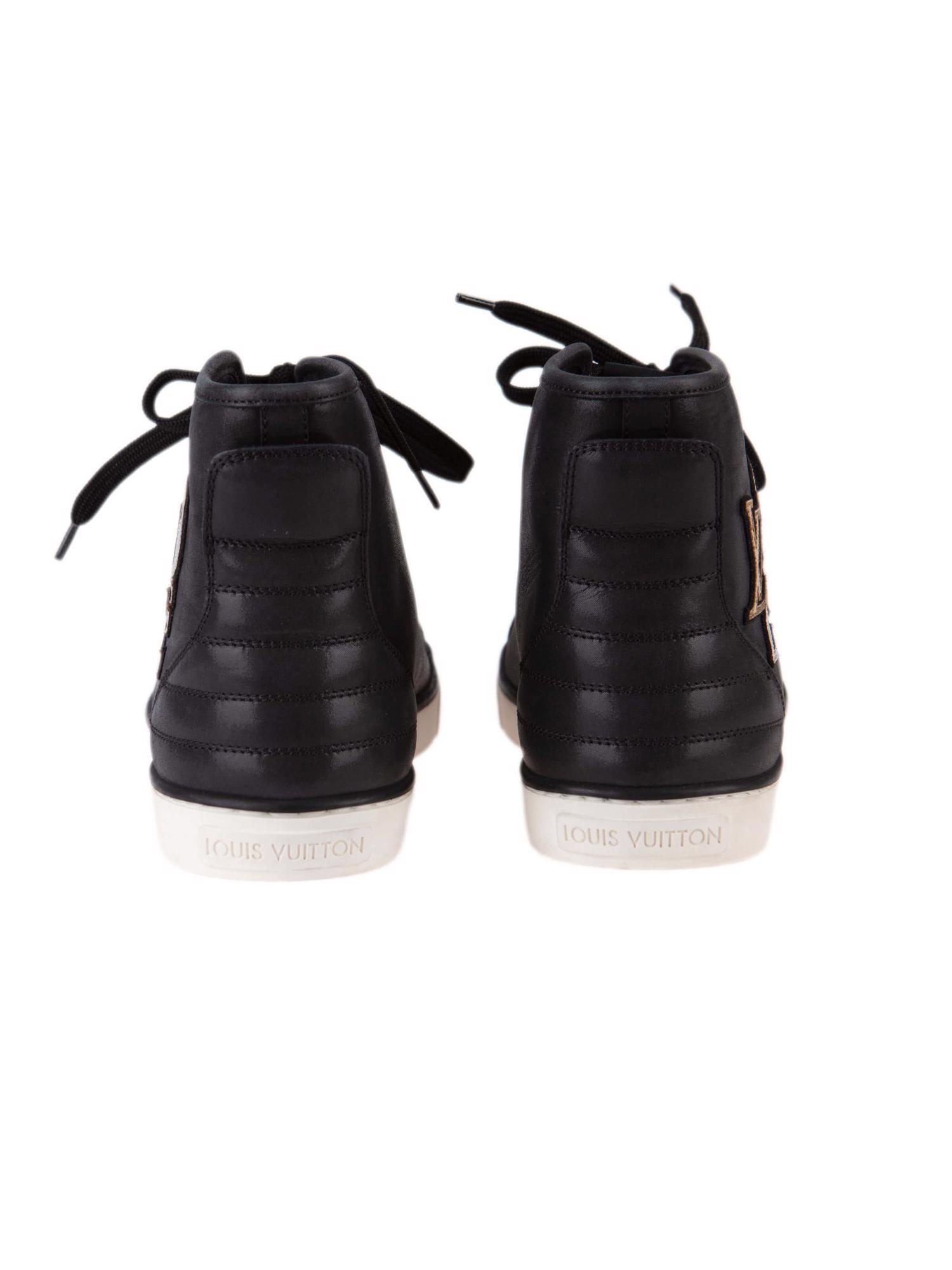 Bayan Siyah LOUIS VUITTON SNEAKER BOT
