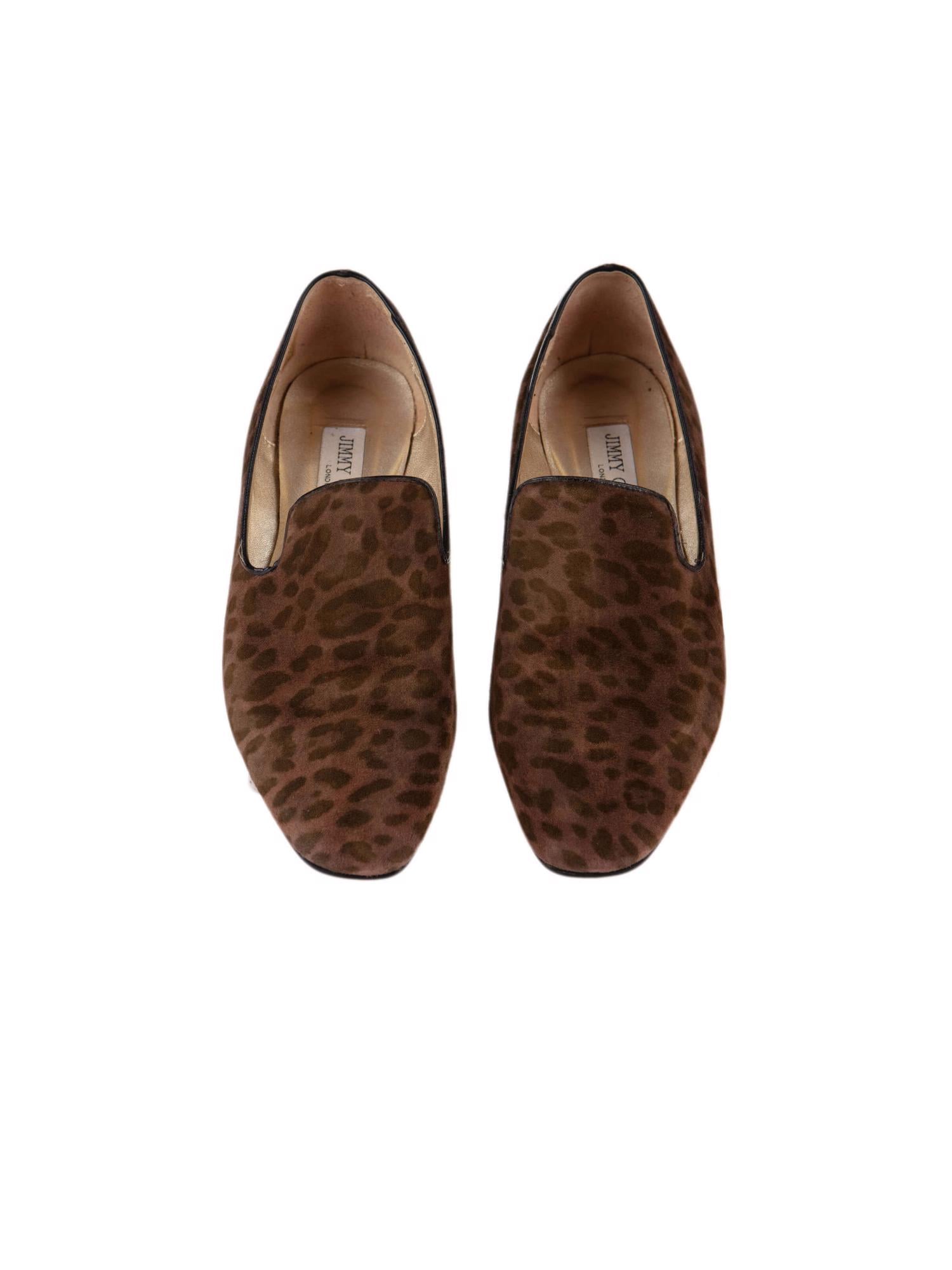 Bayan Kahve JIMMY CHOO LOAFER