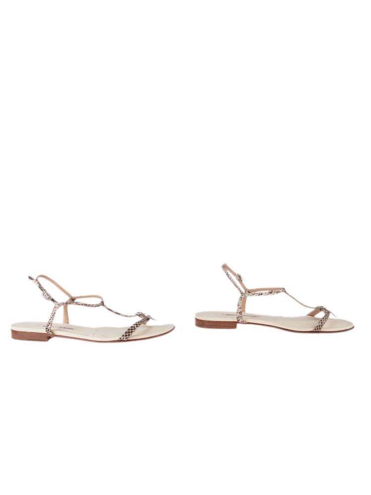 Bayan Kahve MANOLO BLAHNIK SANDALET