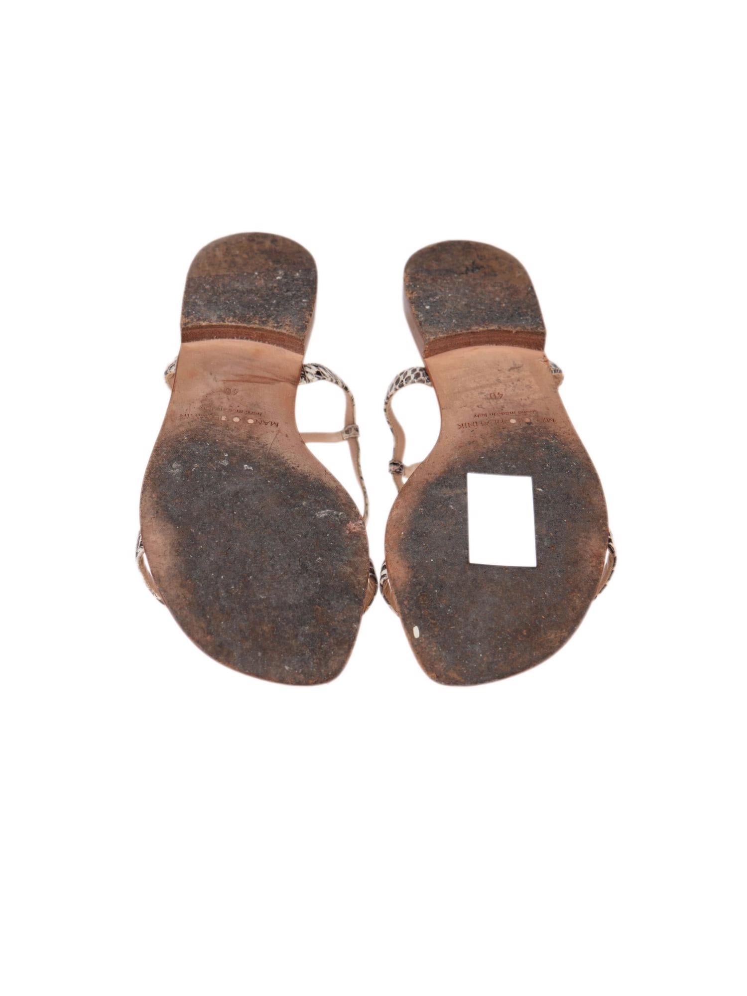 Bayan Kahve MANOLO BLAHNIK SANDALET