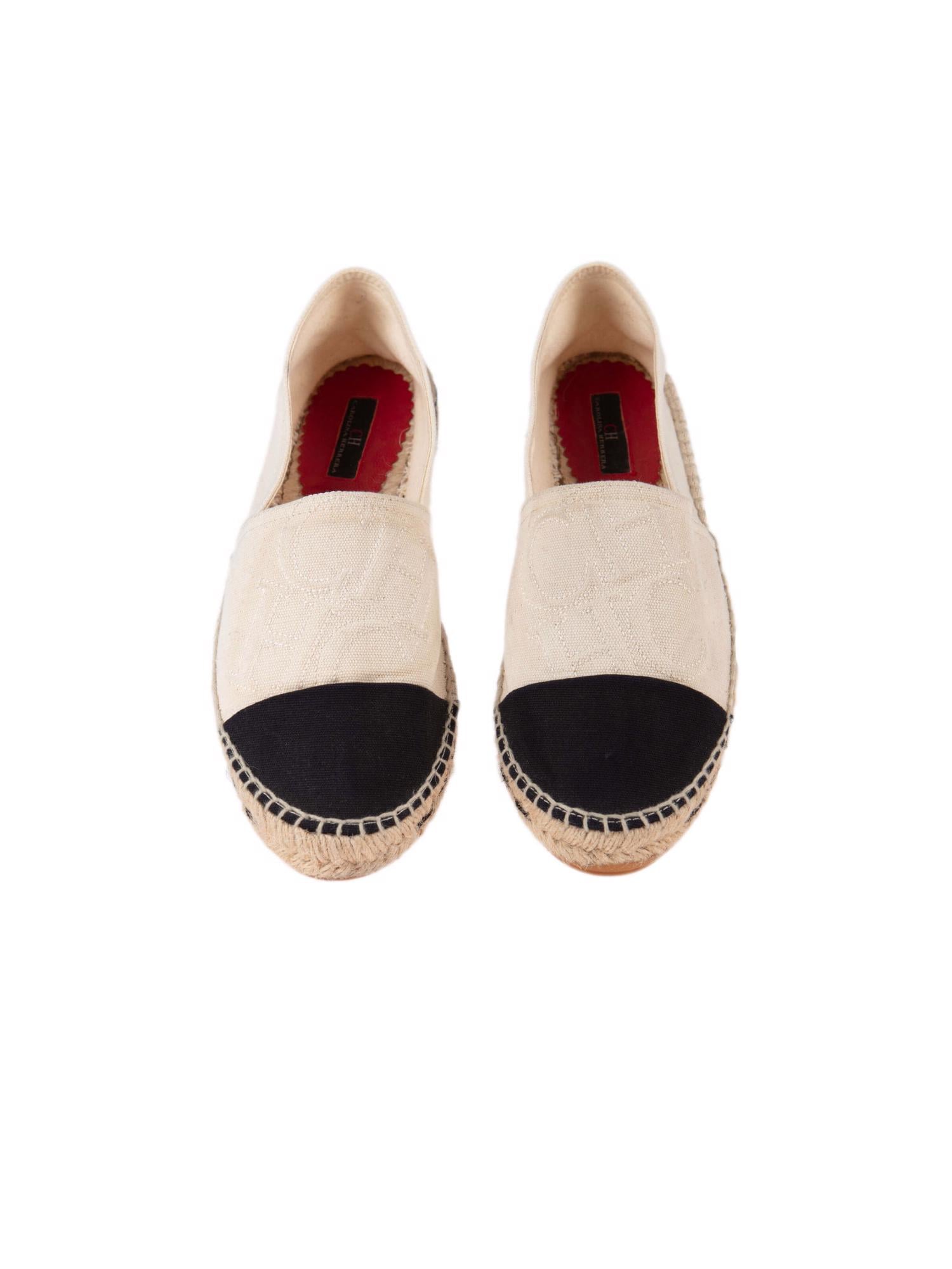 Bayan Krem CAROLINA HERRERA ESPADRİL