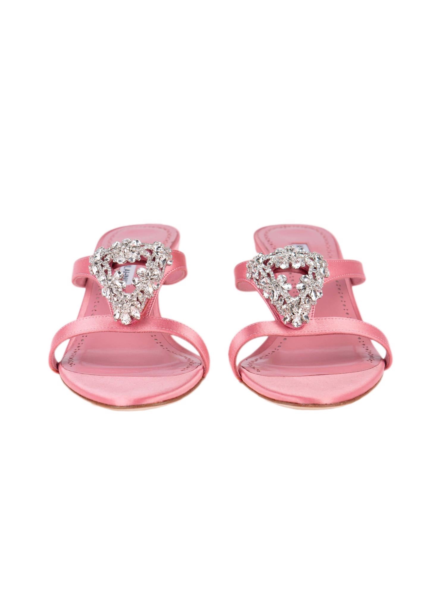 Bayan Pembe MANOLO BLAHNIK TERLİK