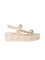 Bayan Krem CHANEL SANDALET