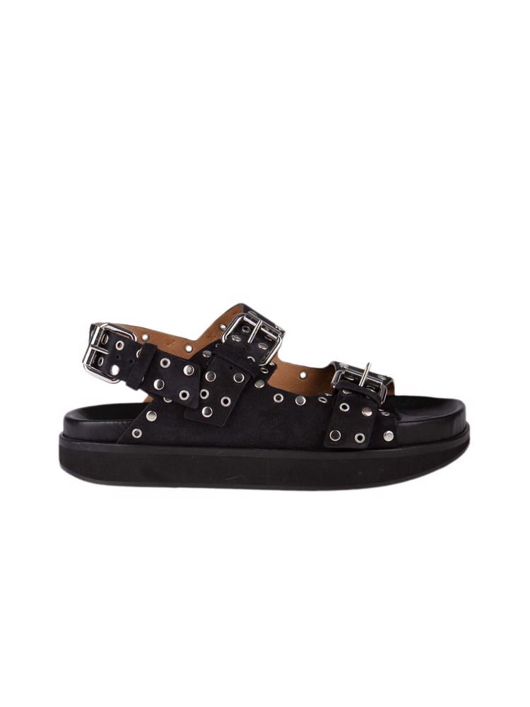 Bayan Siyah ISABEL MARANT SANDALET