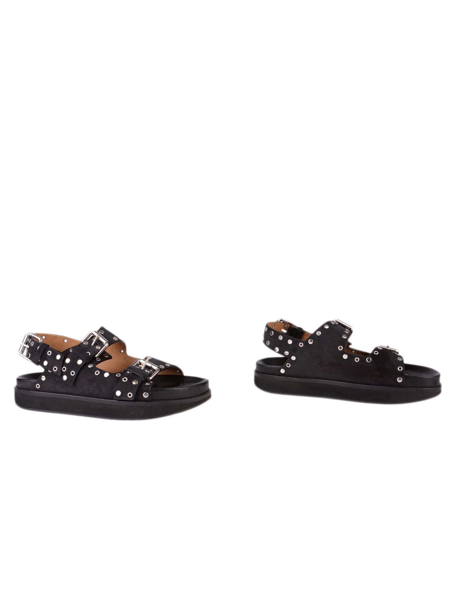 Bayan Siyah ISABEL MARANT SANDALET