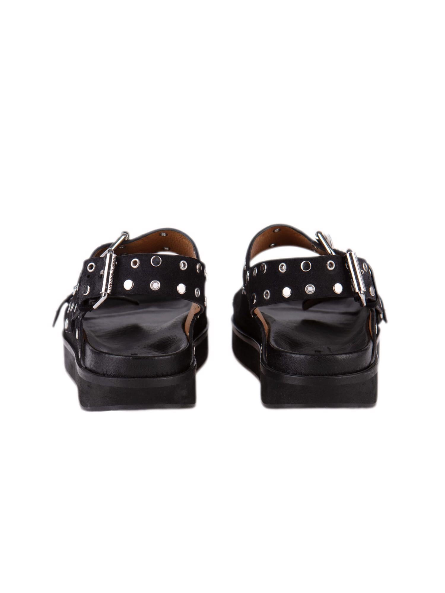 Bayan Siyah ISABEL MARANT SANDALET