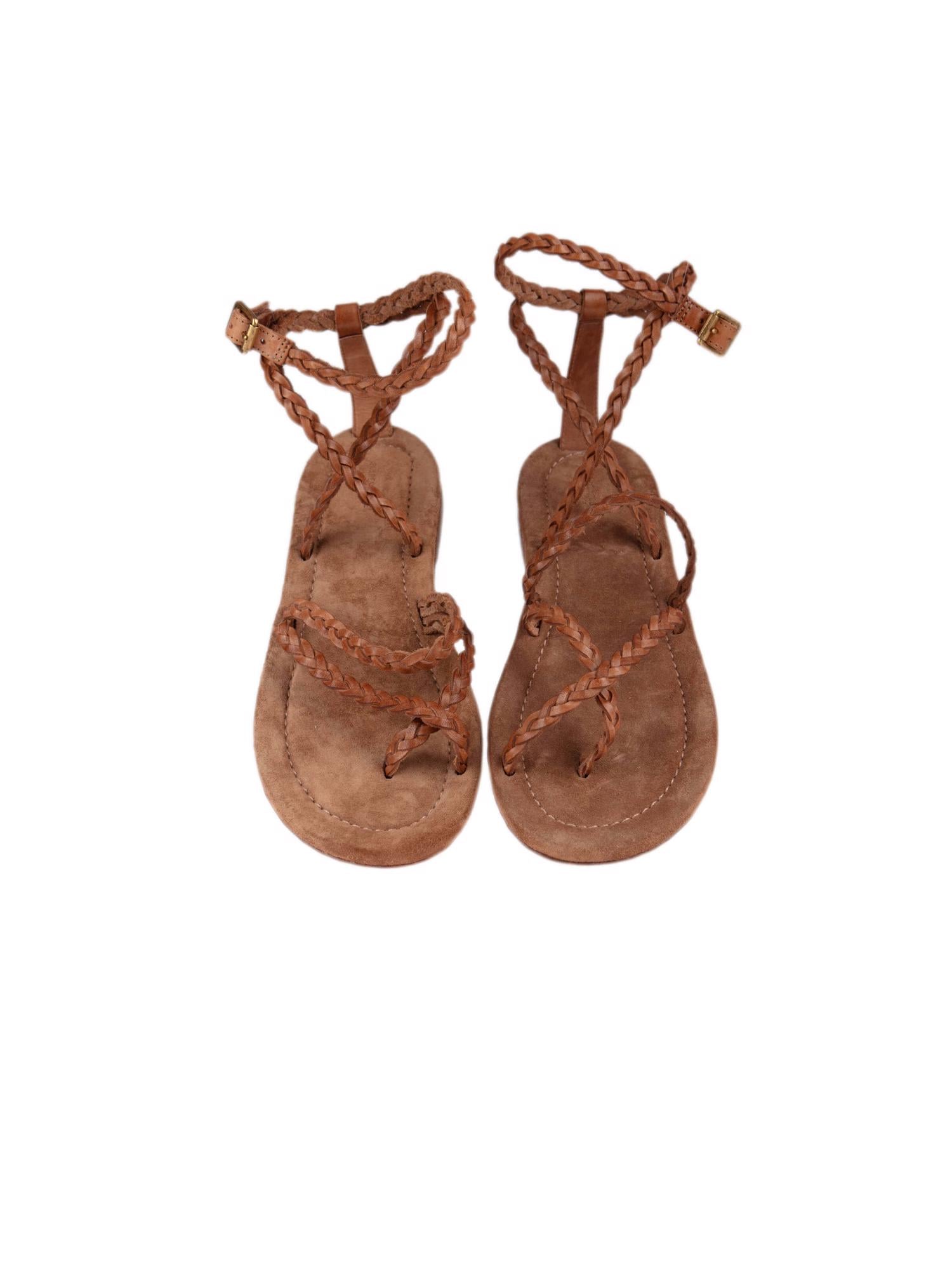 Bayan Kahve GOLDEN GOOSE SANDALET