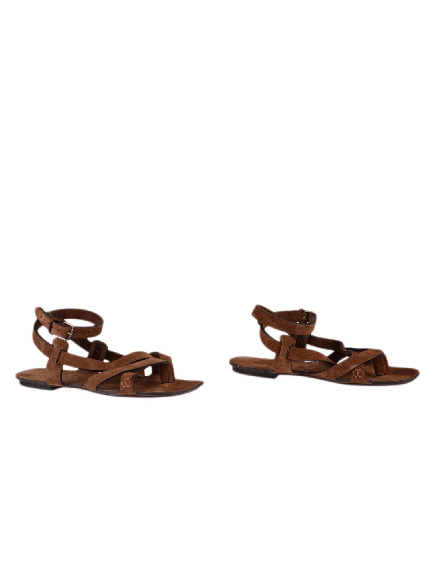 Bayan Kahve SAINT LAURENT SANDALET