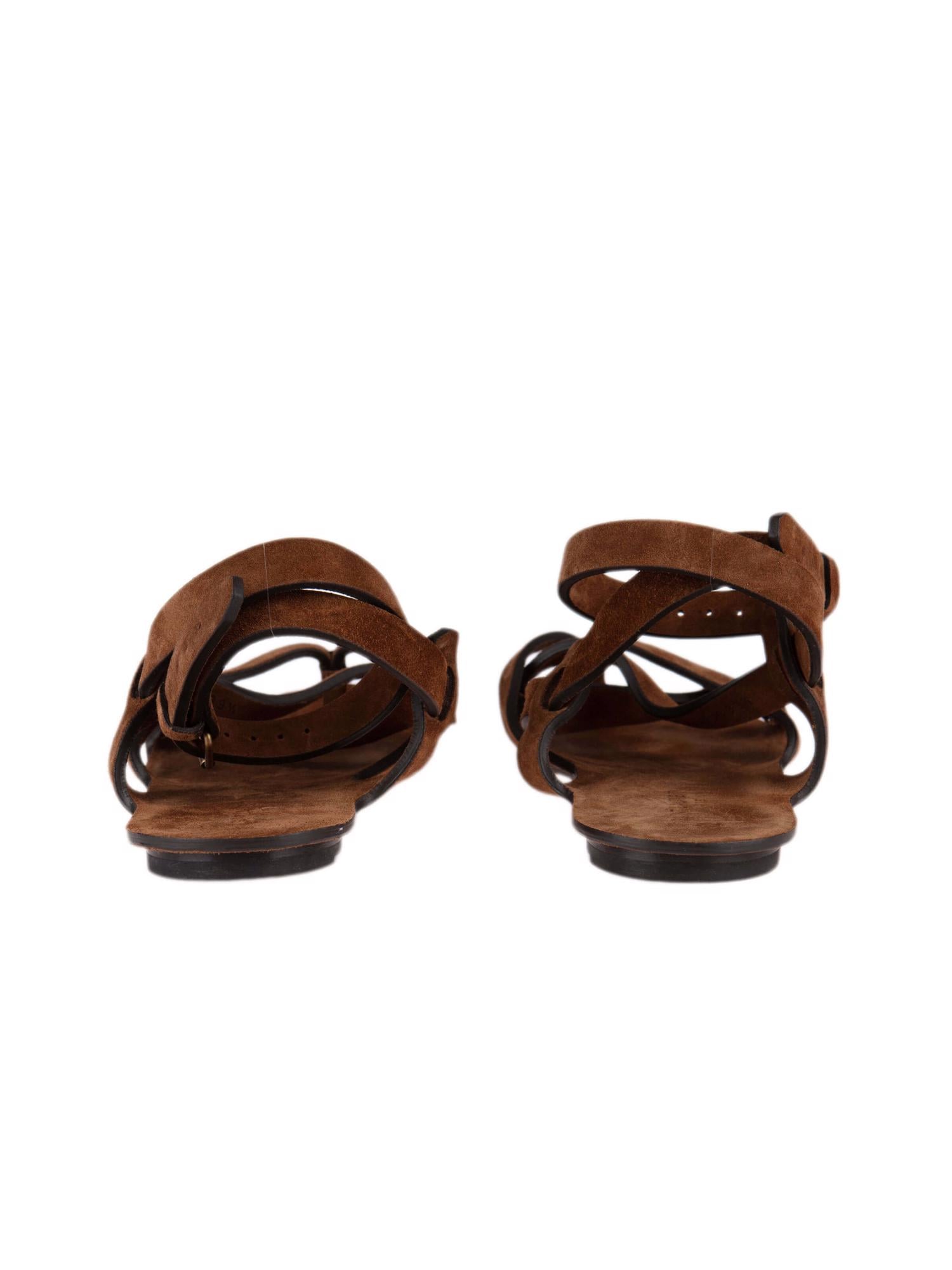 Bayan Kahve SAINT LAURENT SANDALET