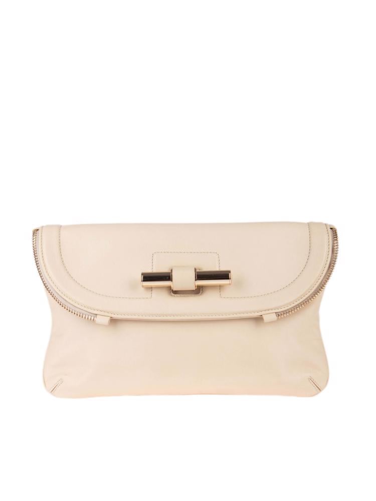 Bayan Krem JIMMY CHOO ÇANTA