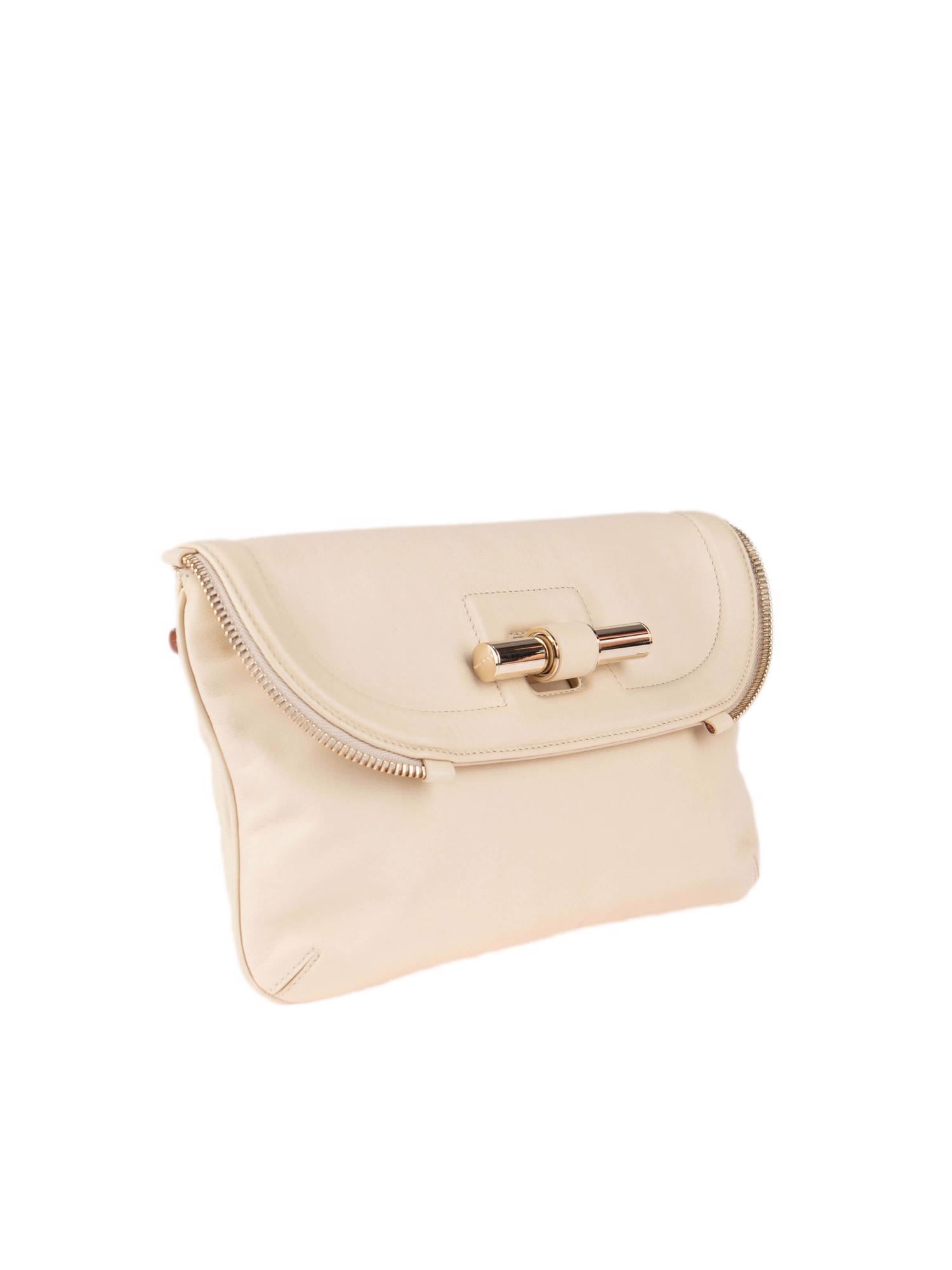 Bayan Krem JIMMY CHOO ÇANTA