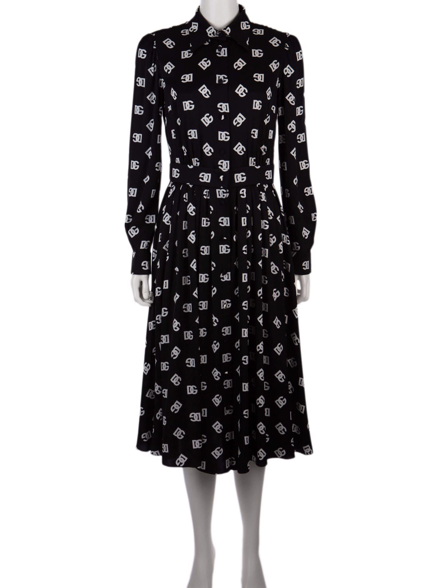 Bayan Siyah DOLCE&GABBANA ELBİSE