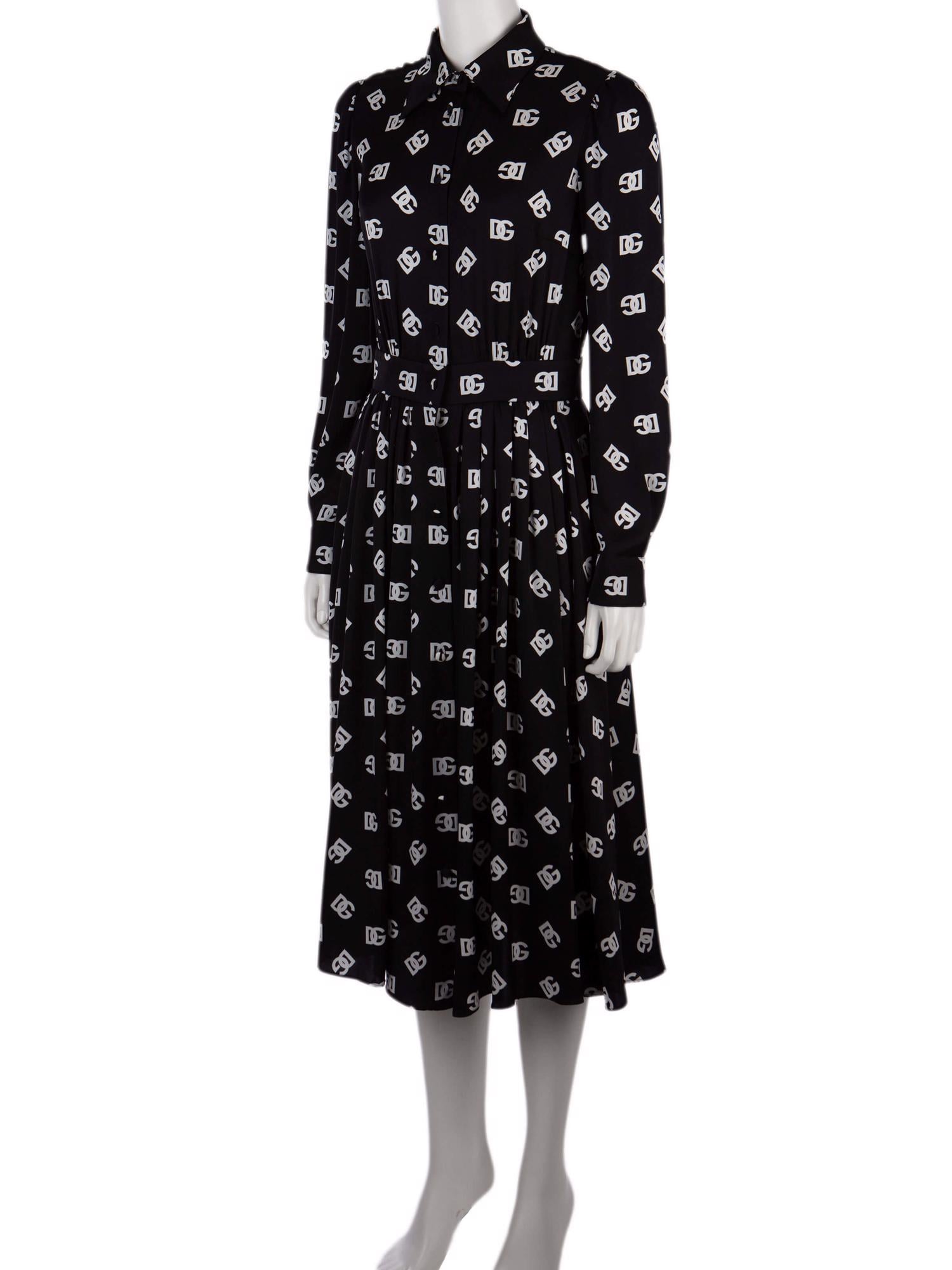 Bayan Siyah DOLCE&GABBANA ELBİSE