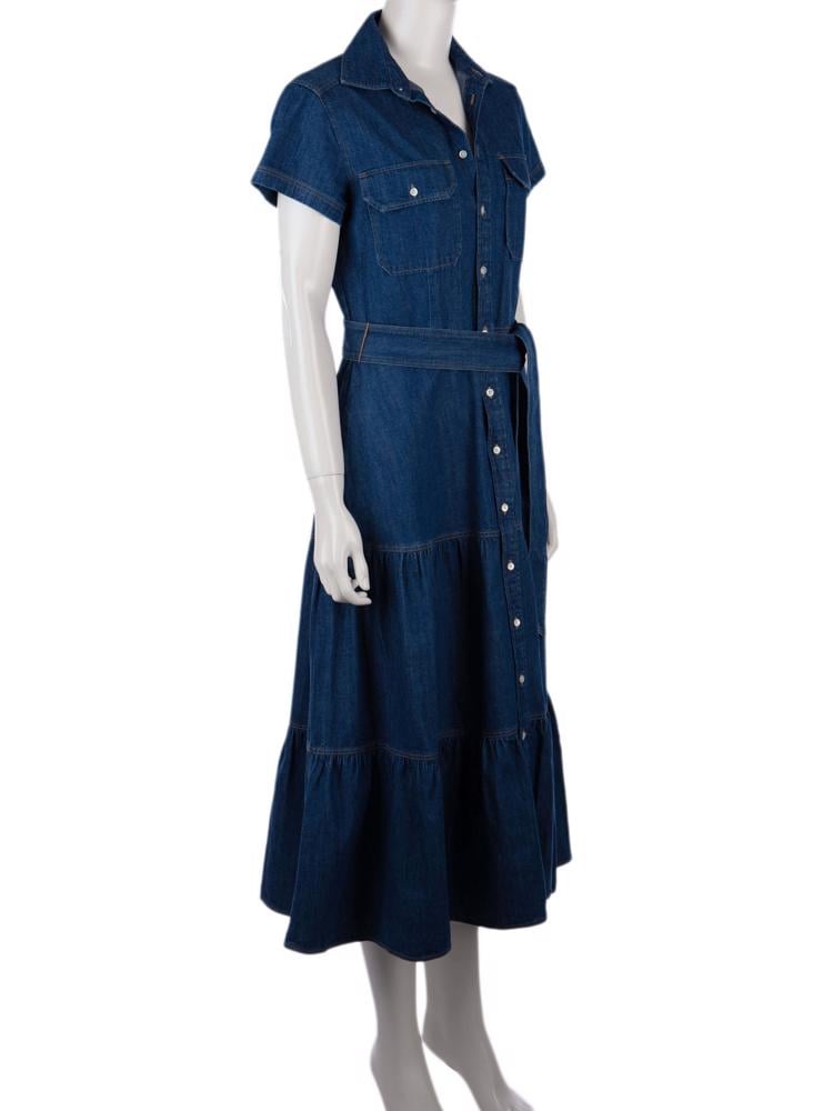 Bayan Lacivert POLO BY RALPH LAUREN JEAN ELBİSE
