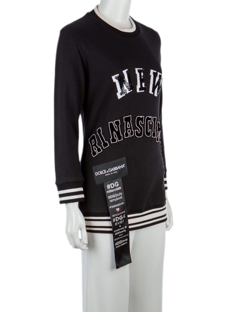Bayan Siyah DOLCE&GABBANA SWEATSHIRT