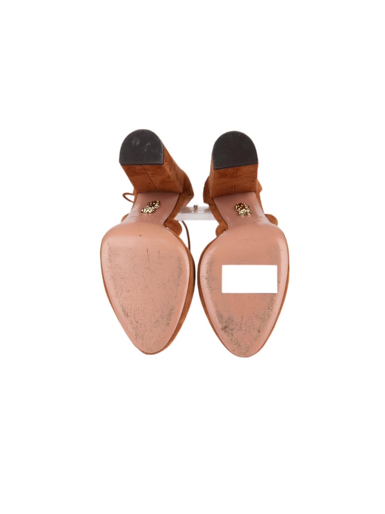 Bayan Kahve AQUAZZURA AYAKKABI