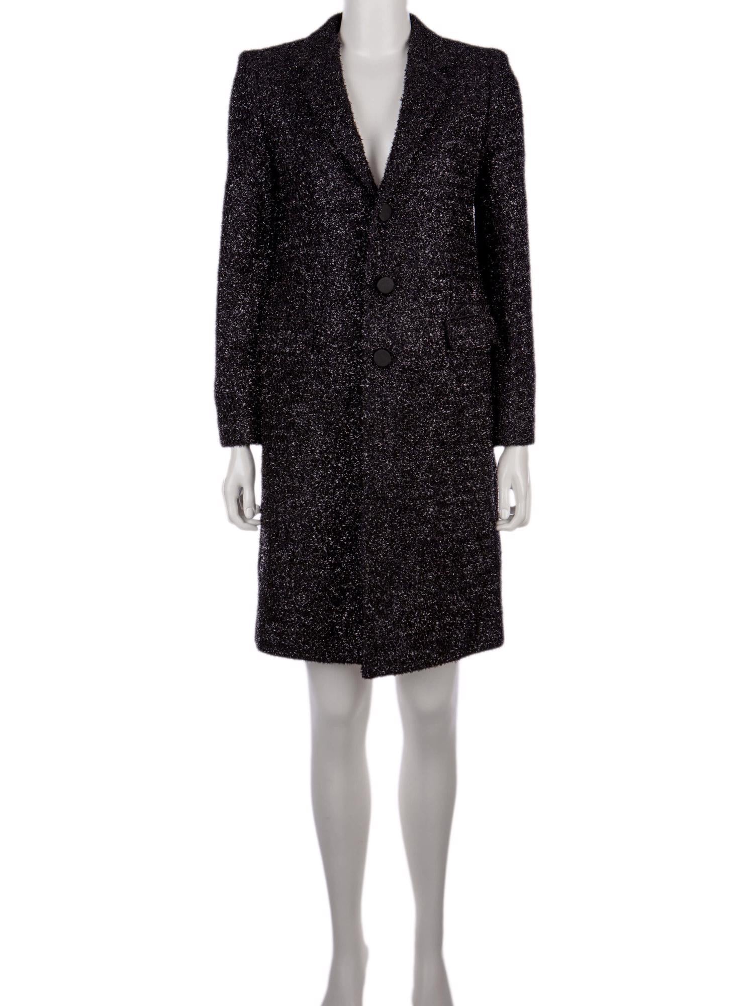 Bayan Siyah SAINT LAURENT PALTO