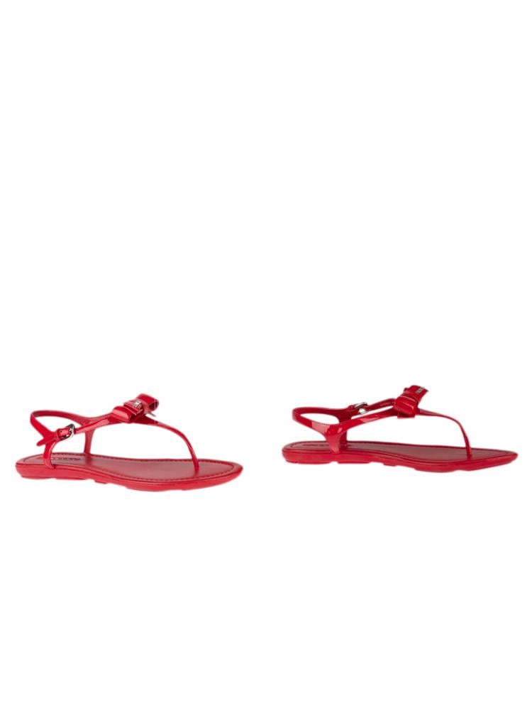 Bayan Kırmızı PRADA SANDALET