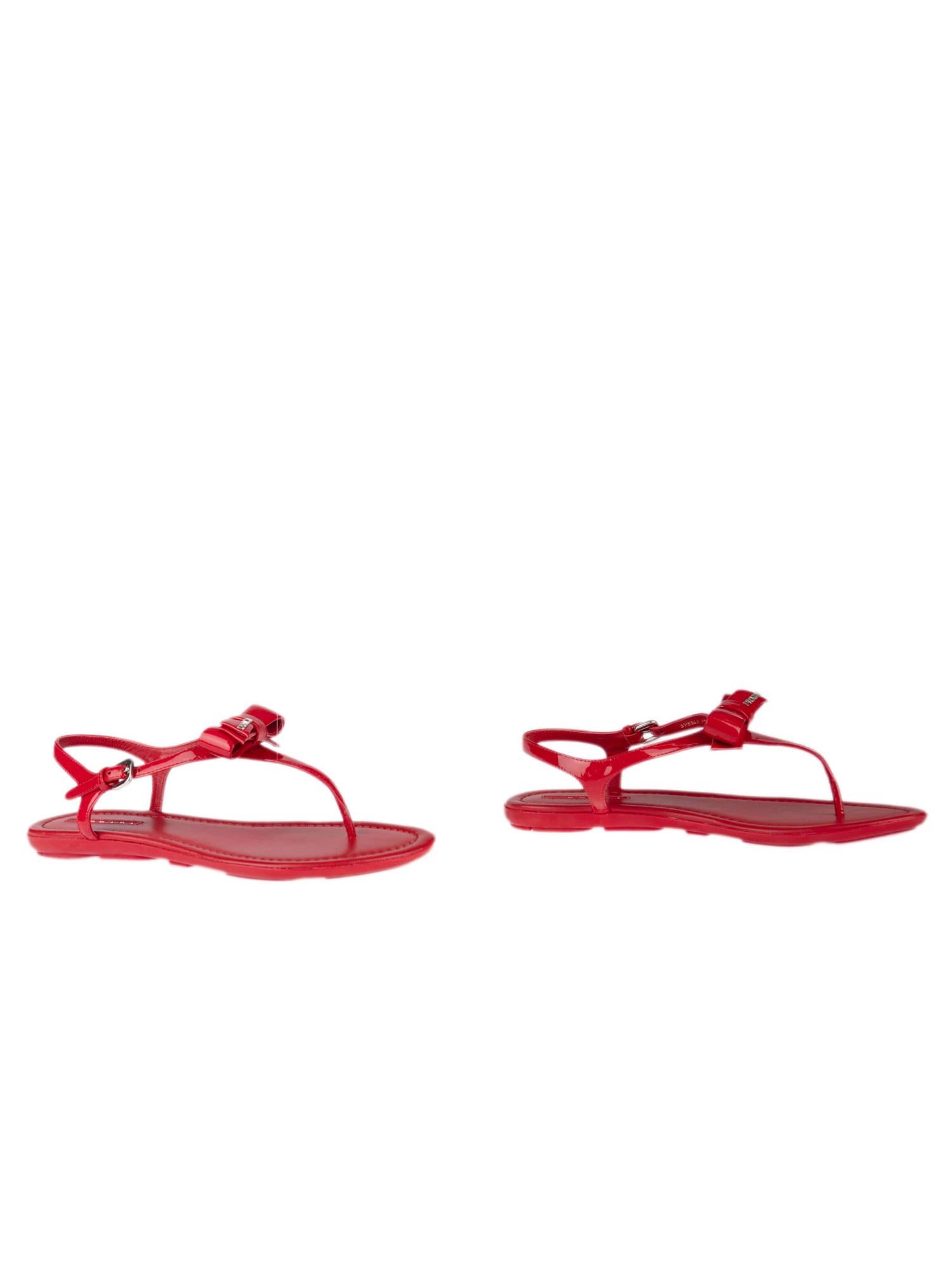 Bayan Kırmızı PRADA SANDALET