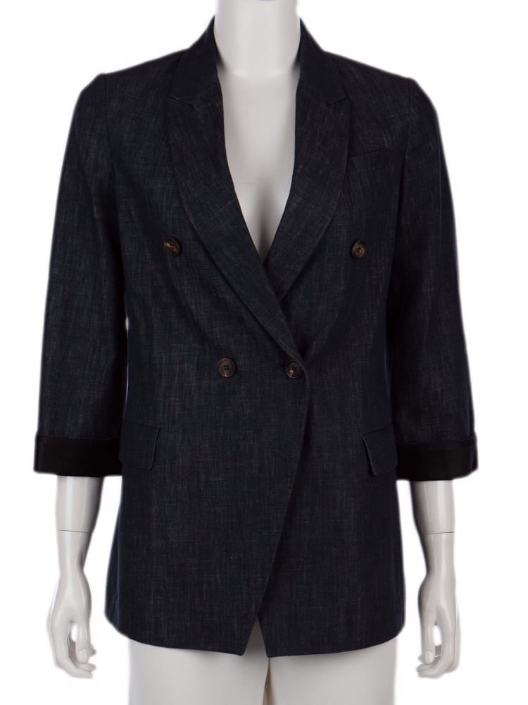 Bayan Lacivert BRUNELLO CUCINELLI JEAN CEKET