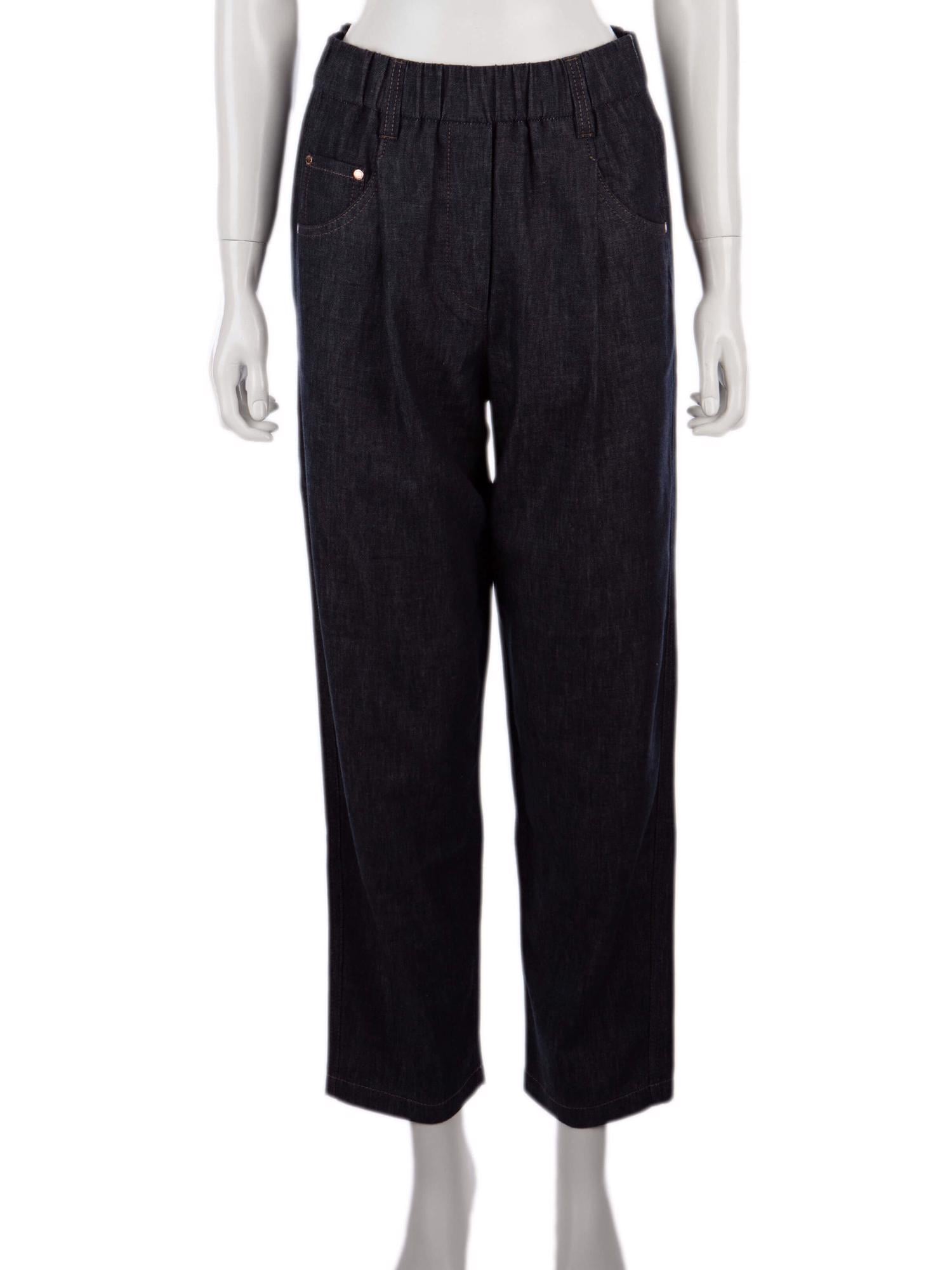 Bayan Lacivert BRUNELLO CUCINELLI JEAN PANTOLON