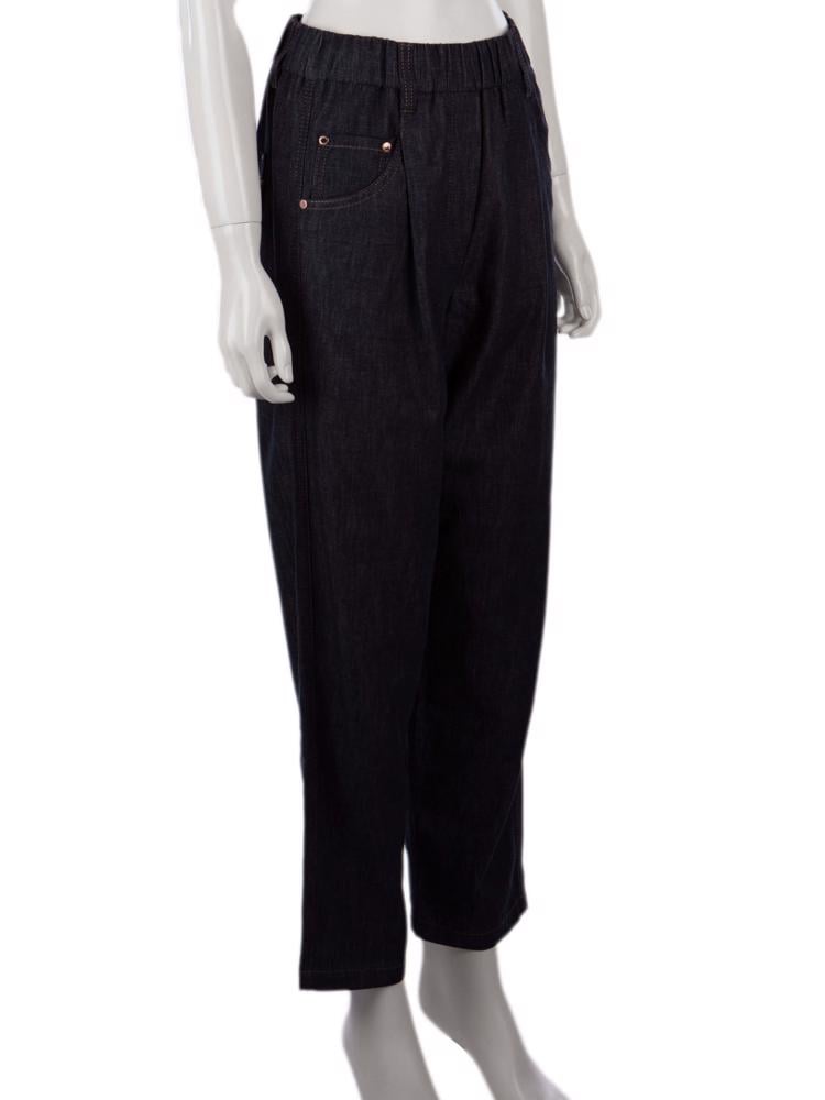 Bayan Lacivert BRUNELLO CUCINELLI JEAN PANTOLON